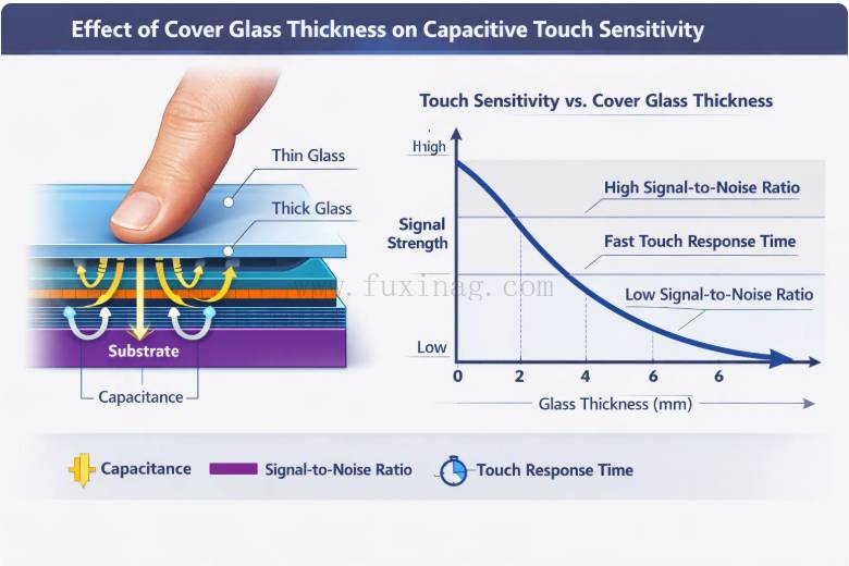 How to Select the Right AG Anti-Glare Cover Glass Thickness for Interactive Displays