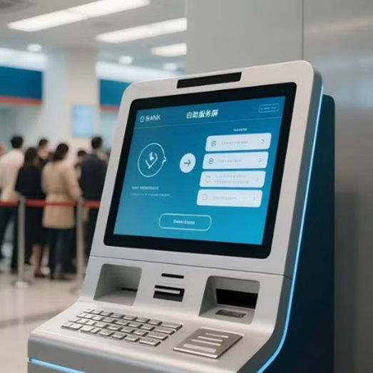 AG anti glare cover glass for self service kiosk