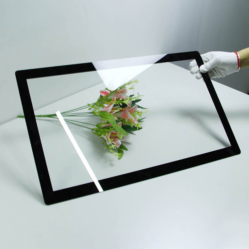 Factory Customized Tempered Silk Screen Printed Anti-Glare Coating Glass for LCD Display