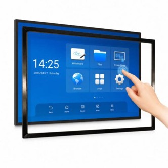15.6 Inch Tempered Cover Glass with AG AR AF Optical Coating for Touchscreen Displays