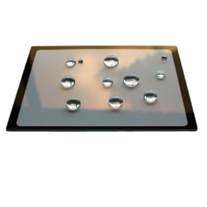  Custom 0.7–3.0mm AF Anti-Fingerprint Tempered Cover Glass for Access Control Touch Panels