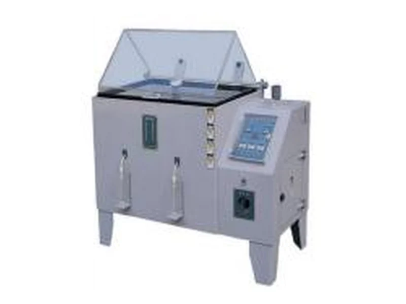 Salt spray test chamber for corrosion resistance testing
