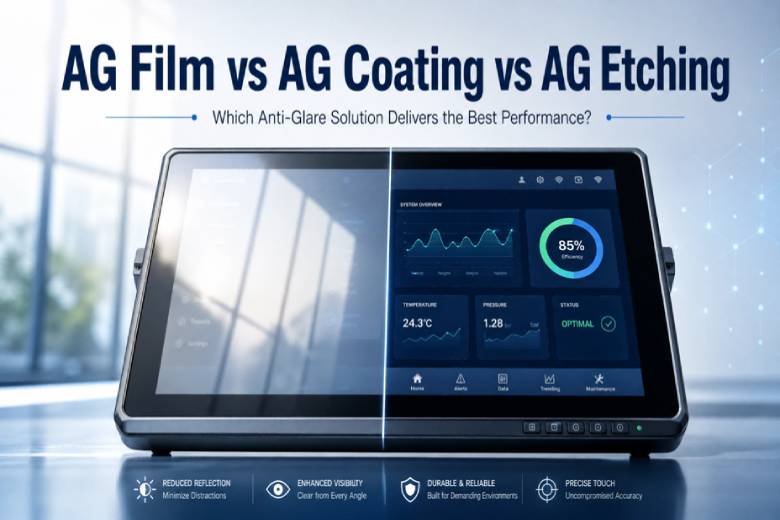 AG Film vs AG Coating vs AG Etching: Which Anti-Glare Solution Is Best for Touchscreens?