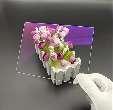 0.8mm-2mm Ultra Thin AR Anti Reflective Cover Glass with AF Coating